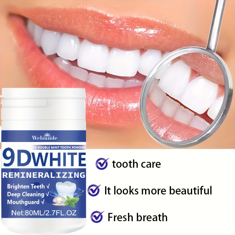 Teeth Whitening China - 9D White Remineralizing Hydroxyapatite Tooth Powder,