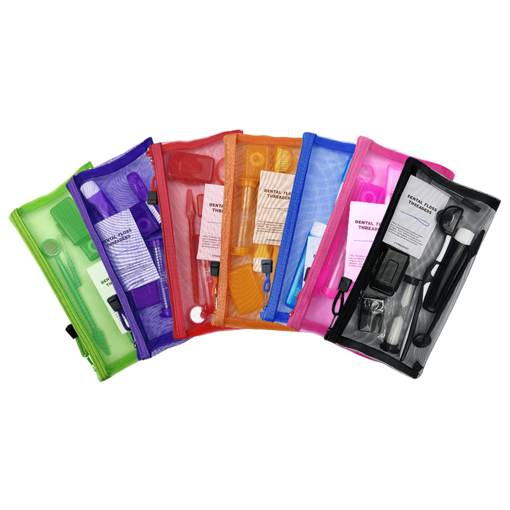 Teeth Whitening For Braces - 8Pcs/set Orthodontic Dental Care Brush Kit