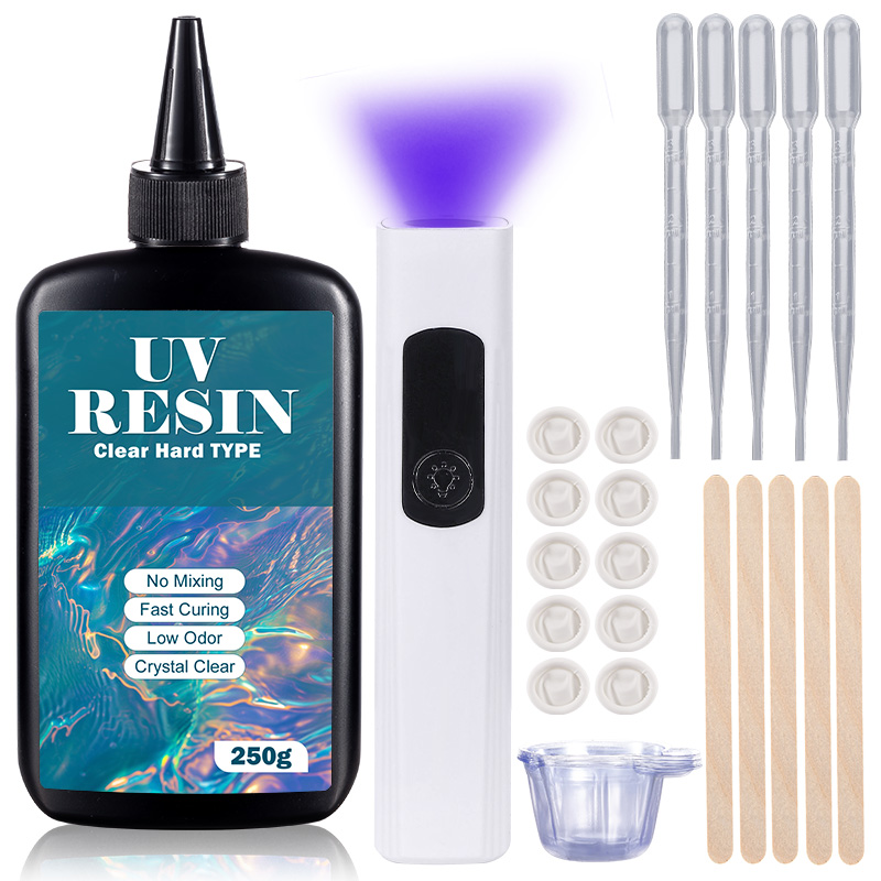 Uv Whitening Kit - UV Resin Kit with Light Upgraded