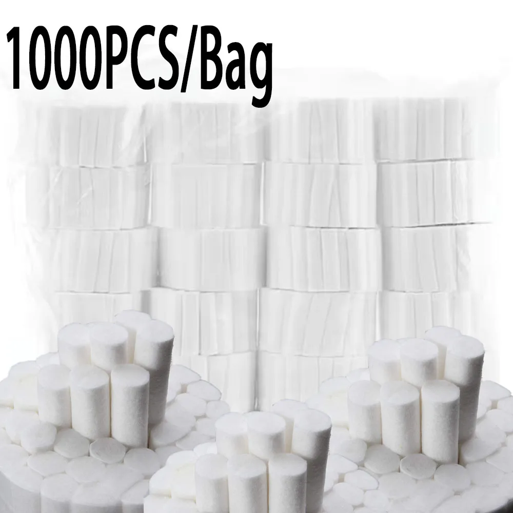 Teeth Whitening Procedure - Dental Cotton Rolls – 100% Cotton,