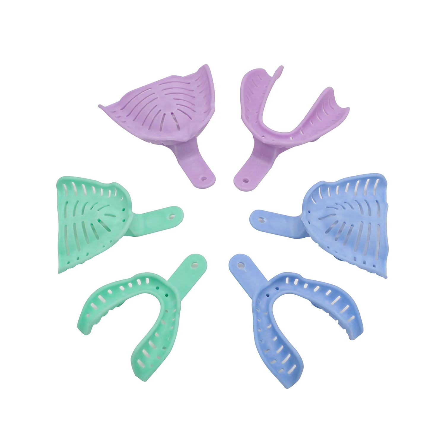 Teeth Whitening Trays - ‌6pcs Dental Lab Impression Trays Set