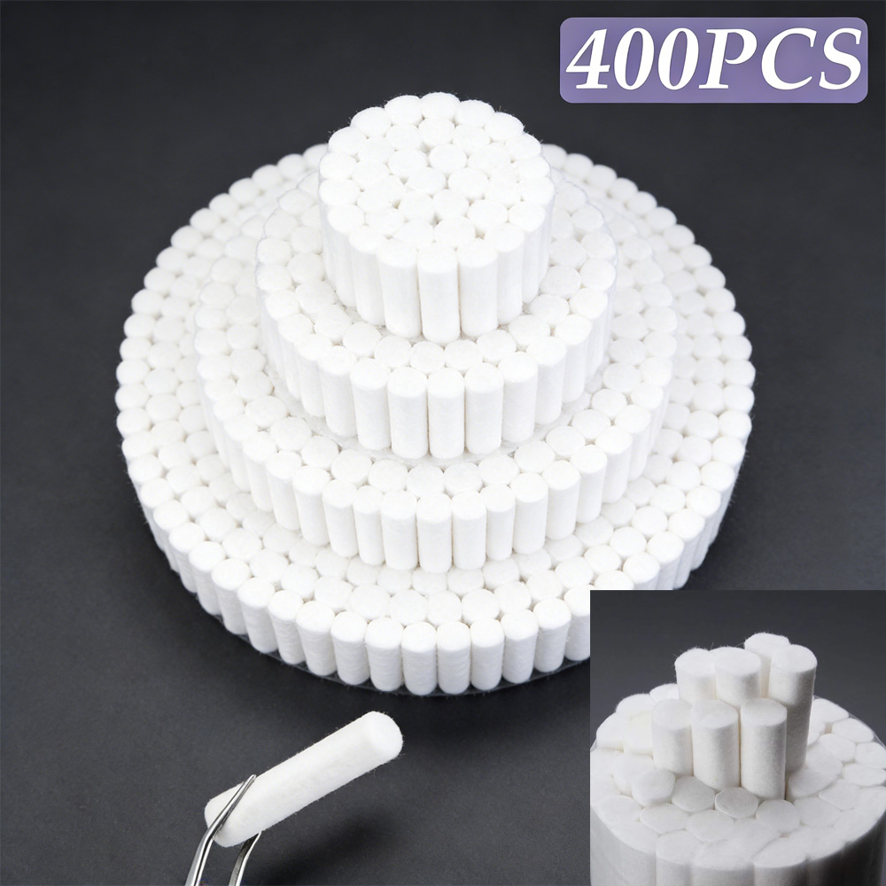 Teeth Whitening Procedure - 400 PCS Dental Cotton Rolls High