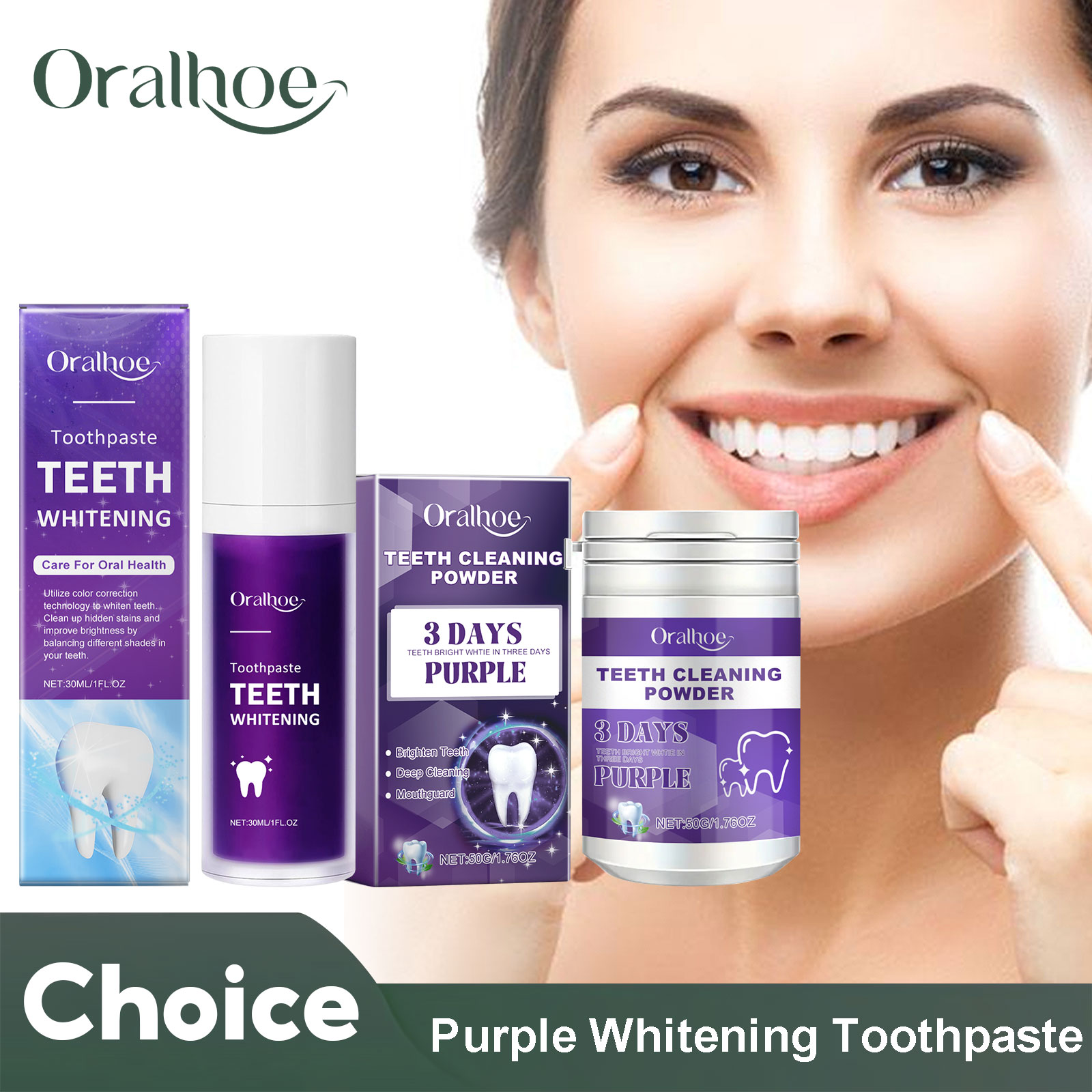 Purple Corrector Teeth Whiteni - Teeth Whitening China review and price