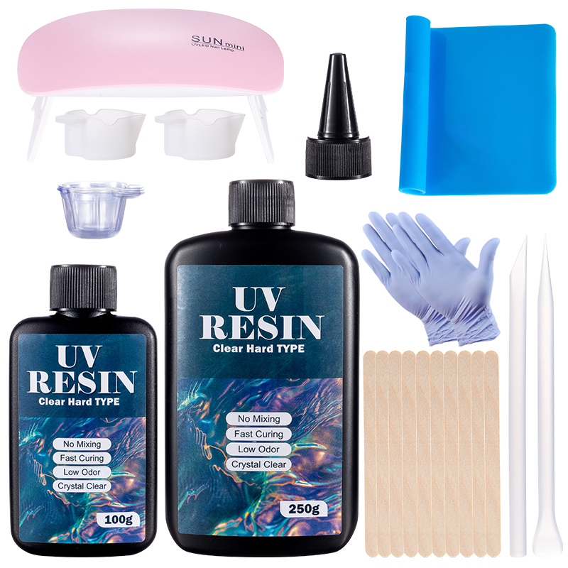 Hard UV Resin Glue Kit Fast Cu - Uv Whitening Kit review and price