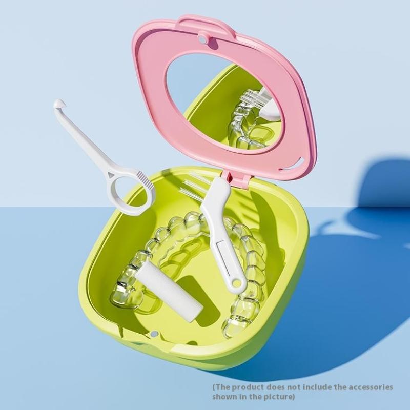 Retainer Case With Drain Baske - Teeth Whitening For Braces review and price
