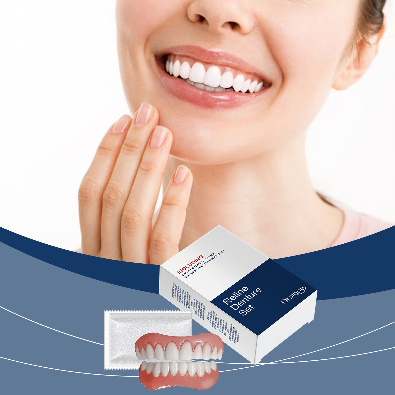False Teeth Dentures Temporary - Teeth Whitening For Braces review and price