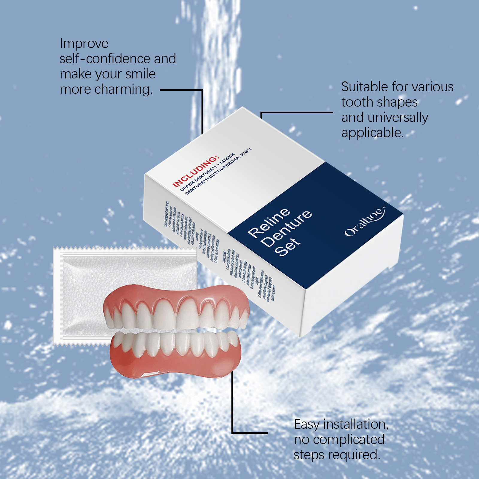 False Teeth Dentures Temporary - Teeth Whitening For Braces review and price