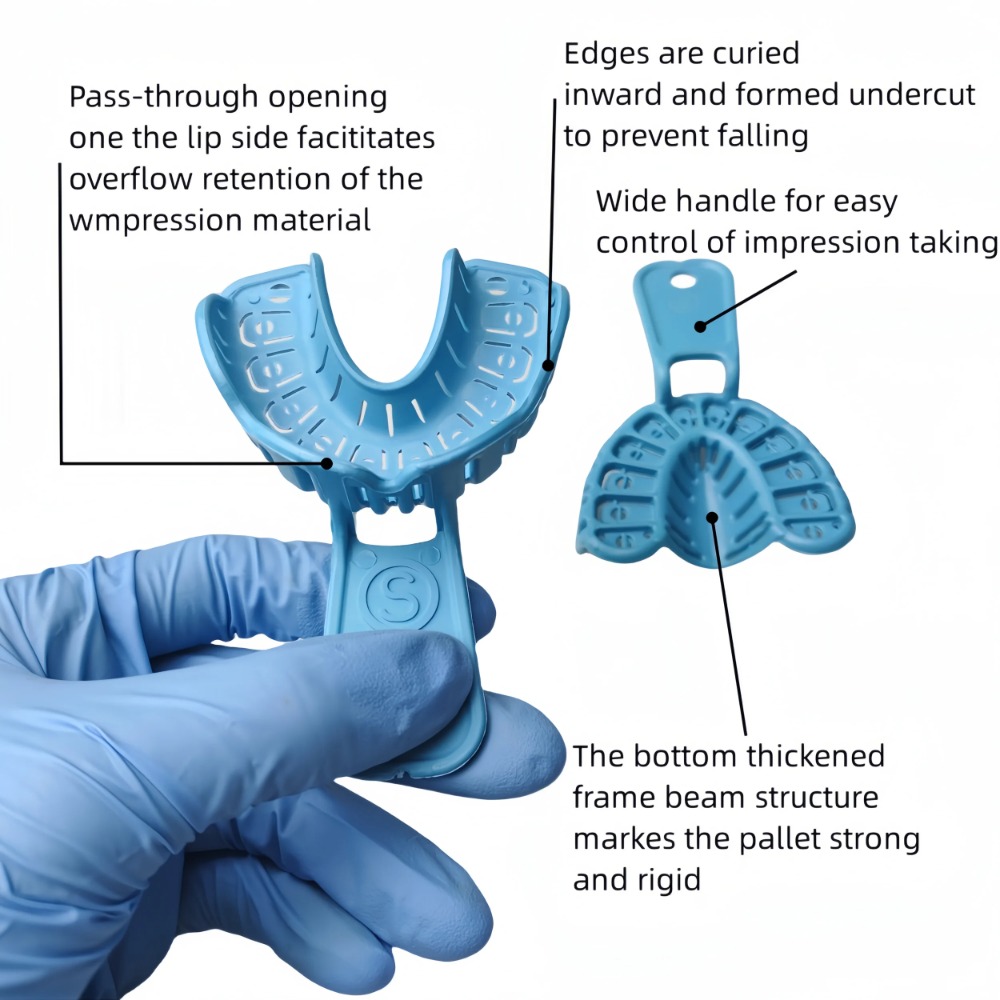6Pcs/Set Dental Impression Pla - Teeth Whitening Trays review and price