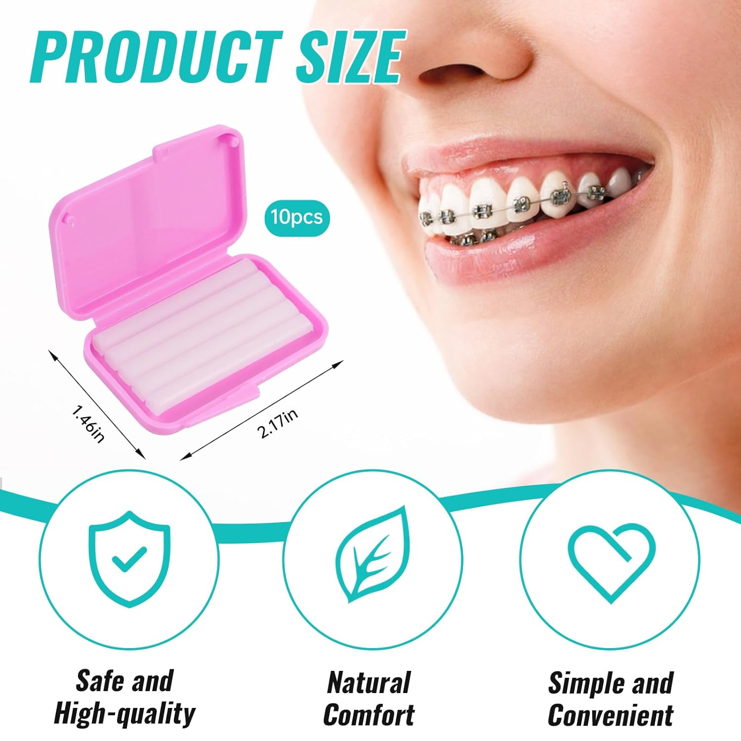 10box Dental Orthodontic Relie - Teeth Whitening For Braces review and price